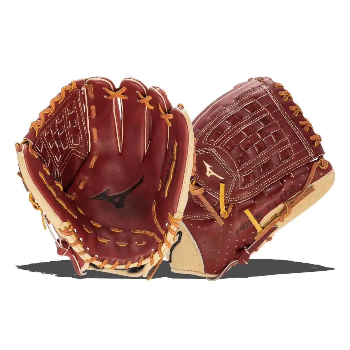 Mizuno BB GLOVE MIZUMO PRIME ELITE 12''BS23 MAH/TAN 1 Mizuno BB GLOVE MIZUMO PRIME ELITE 12''BS23 MAH/TAN