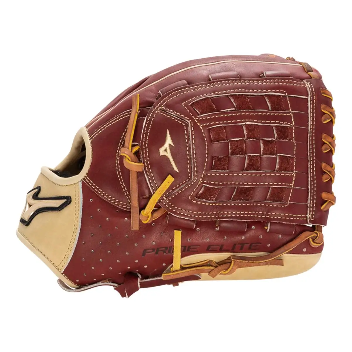 Mizuno BB GLOVE MIZUMO PRIME ELITE 12''BS23 MAH/TAN 2 Mizuno BB GLOVE MIZUMO PRIME ELITE 12''BS23 MAH/TAN - Image 2