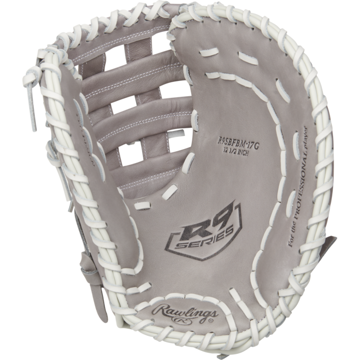 Rawlings R9 12.5 Inch Softball First Base Glove R9SBFBM-17G 1 Rawlings R9 12.5 Inch Softball First Base Glove R9SBFBM-17G