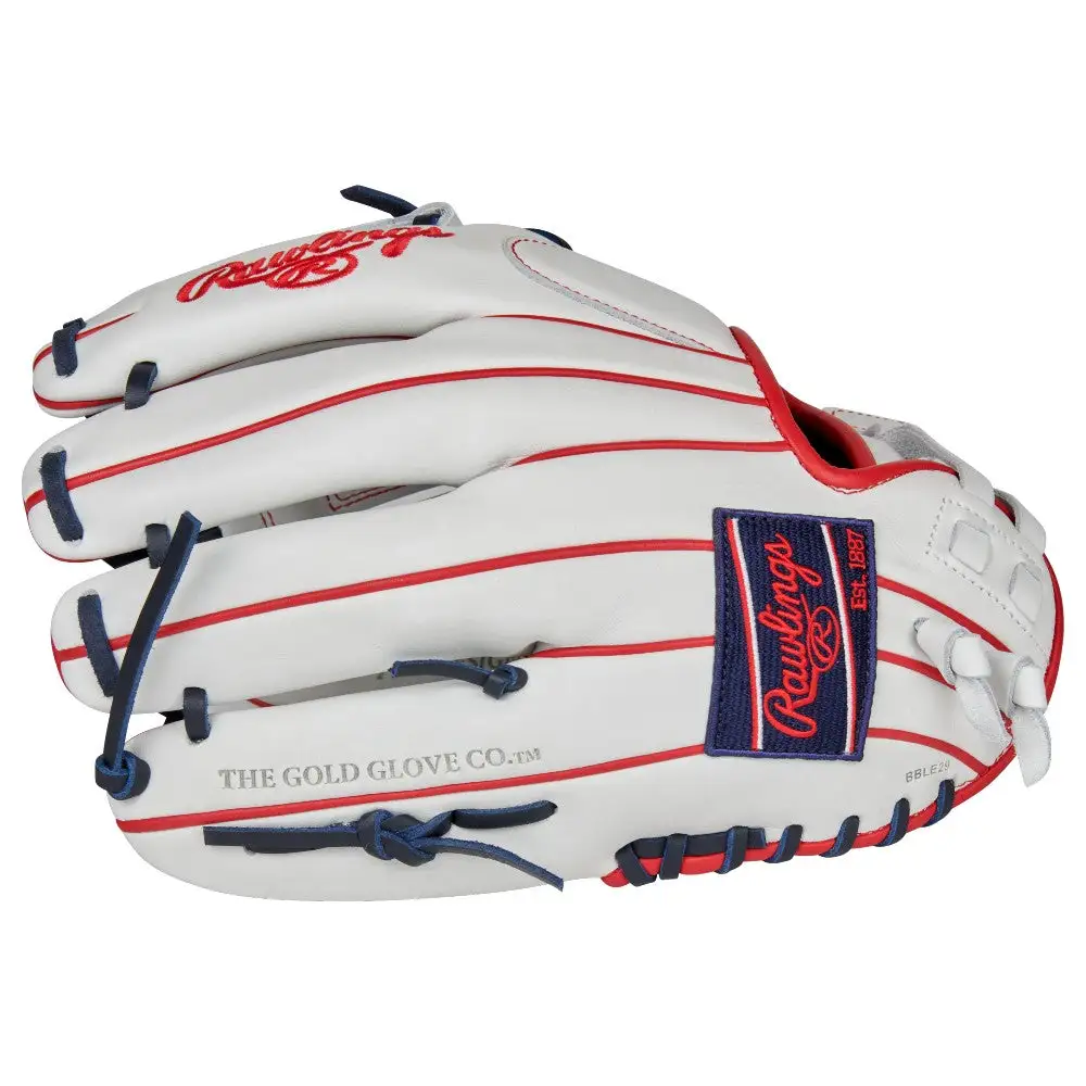 Rawlings Liberty Advanced RLA120-31WNS 12 Inch White Fastpitch Glove 4 Rawlings Liberty Advanced RLA120-31WNS 12 Inch White Fastpitch Glove - Image 4