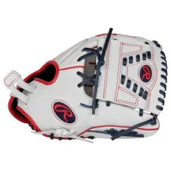 Rawlings Liberty Advanced RLA120-31WNS 12 Inch White Fastpitch Glove 6 Rawlings Liberty Advanced RLA120-31WNS 12 Inch White Fastpitch Glove -wp shop RLA120 31WNS side