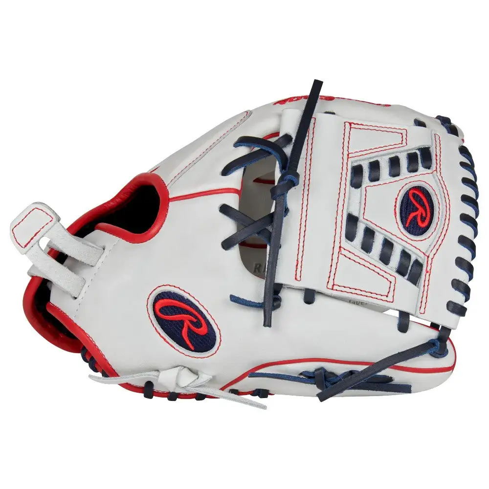 Rawlings Liberty Advanced RLA120-31WNS 12 Inch White Fastpitch Glove 3 Rawlings Liberty Advanced RLA120-31WNS 12 Inch White Fastpitch Glove - Image 3