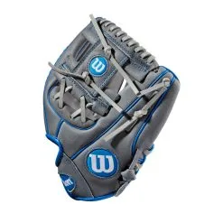 Wilson A450 10.75 Inch Youth Baseball Glove -wp shop WBW100171 2 A450 QF IF 1075 Grey Royal.png.cq5dam.web .1200.1200