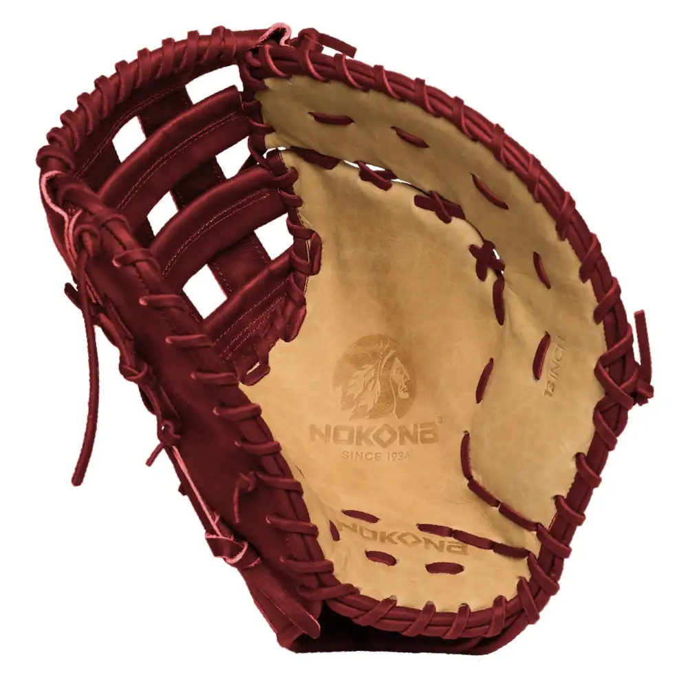 Nokona SKN-3-BL 13 Inch First Base Glove 1 Nokona SKN-3-BL 13 Inch First Base Glove