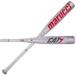 Marucci CAT7 Silver USSSA (-5) MSBC725S Senior League Baseball Bat