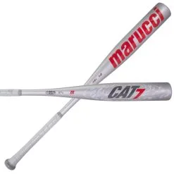 Marucci CAT7 Silver USSSA (-8) MSBC728S Senior League Baseball Bat