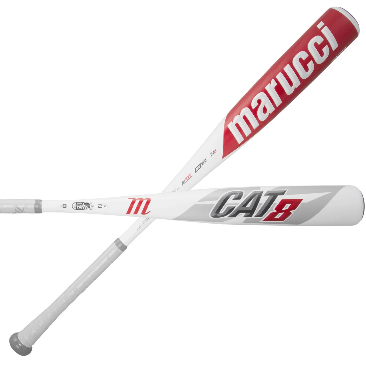 Marucci CAT8 2-3/4 USSSA (-8) MSBC88 Senior League Baseball Bat 1 Marucci CAT8 2-3/4 USSSA (-8) MSBC88 Senior League Baseball Bat