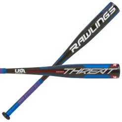 Rawlings Threat USA (-12) US1T12 Youth Baseball Bat