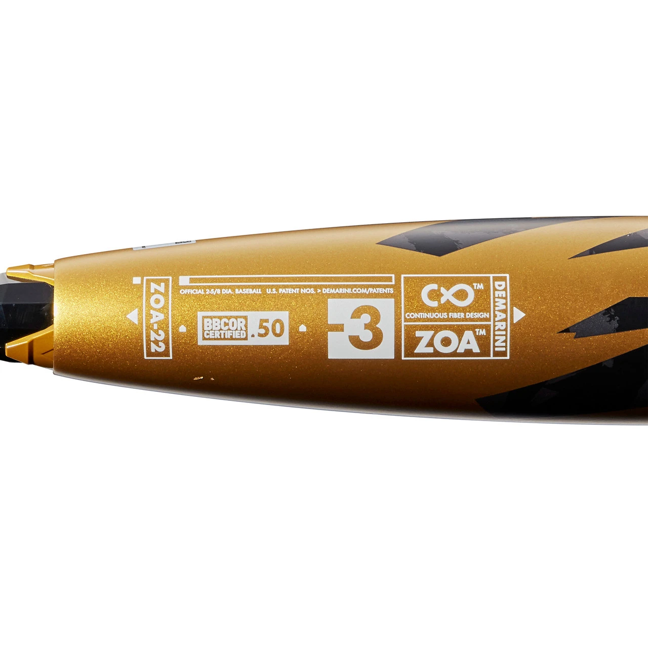 DeMarini 2022 ZOA BBCOR (-3) WTDXZOA22 Adult Baseball Bat - Image 7